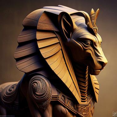 3D model Sphinx (STL)